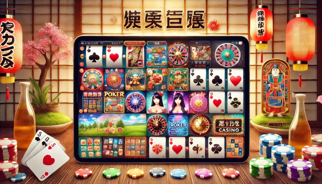 多様なゲーム・セレクション